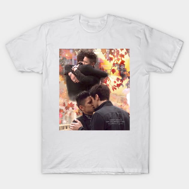 Malec Autumn T-Shirt by nathsmagic